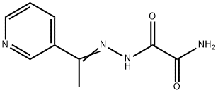 N'-[(E)-1-pyridin-3-ylethylideneamino]oxamide Structure