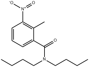N,N-dibutyl-2-methyl-3-nitrobenzamide Structure