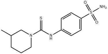 3-methyl-N-(4-sulfamoylphenyl)piperidine-1-carbothioamide|