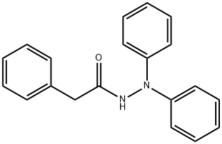 N',N',2-triphenylacetohydrazide 化学構造式
