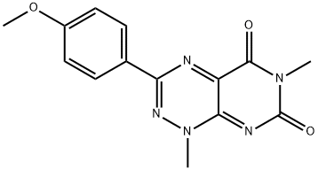 3-(4-methoxyphenyl)-1,6-dimethylpyrimido[5,4-e][1,2,4]triazine-5,7-dione|化合物 KDM4C-IN-1