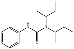 1,1-di(butan-2-yl)-3-phenylurea Structure