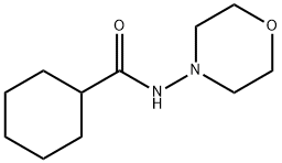 N-morpholin-4-ylcyclohexanecarboxamide Structure