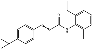 (E)-3-(4-tert-butylphenyl)-N-(2-ethyl-6-methylphenyl)prop-2-enamide|