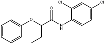 N-(2,4-dichlorophenyl)-2-phenoxybutanamide Structure