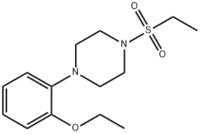 1-(2-ethoxyphenyl)-4-ethylsulfonylpiperazine Structure