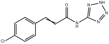 (E)-3-(4-chlorophenyl)-N-(2H-tetrazol-5-yl)prop-2-enamide Structure