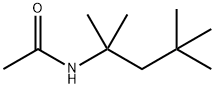 N-(2,4,4-trimethylpentan-2-yl)acetamide 化学構造式