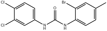 1-(2-bromo-4-methylphenyl)-3-(3,4-dichlorophenyl)urea Structure