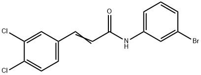 (E)-N-(3-bromophenyl)-3-(3,4-dichlorophenyl)prop-2-enamide|