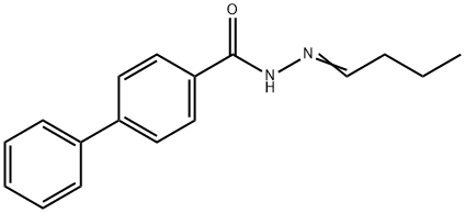 N-[(E)-butylideneamino]-4-phenylbenzamide Structure