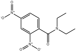 N,N-diethyl-2,4-dinitrobenzamide Struktur