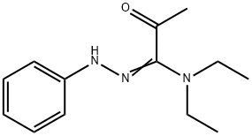 N'-anilino-N,N-diethyl-2-oxopropanimidamide Structure