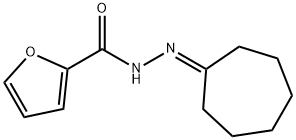 N-(cycloheptylideneamino)furan-2-carboxamide Structure