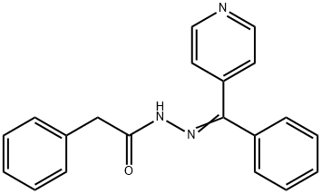 2-phenyl-N-[(E)-[phenyl(pyridin-4-yl)methylidene]amino]acetamide|