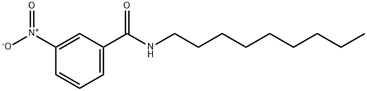 3-nitro-N-nonylbenzamide,574721-64-5,结构式