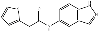 574725-35-2 N-(1H-indazol-5-yl)-2-thiophen-2-ylacetamide