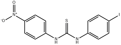 1-(4-iodophenyl)-3-(4-nitrophenyl)thiourea Structure