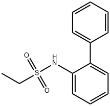 N-(2-phenylphenyl)ethanesulfonamide Structure