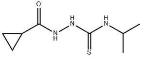 1-(cyclopropanecarbonylamino)-3-propan-2-ylthiourea Structure