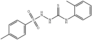 1-(2-methylphenyl)-3-[(4-methylphenyl)sulfonylamino]thiourea Structure