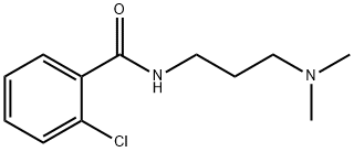 2-chloro-N-[3-(dimethylamino)propyl]benzamide Structure