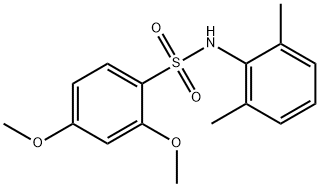 N-(2,6-dimethylphenyl)-2,4-dimethoxybenzenesulfonamide Structure