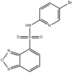 N-(5-bromopyridin-2-yl)-2,1,3-benzoxadiazole-4-sulfonamide Structure