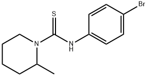 N-(4-bromophenyl)-2-methylpiperidine-1-carbothioamide,669732-63-2,结构式