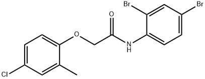 67836-42-4 2-(4-chloro-2-methylphenoxy)-N-(2,4-dibromophenyl)acetamide