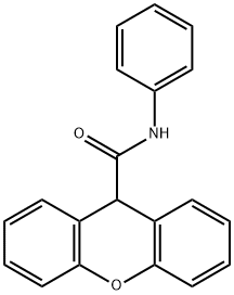 N-phenyl-9H-xanthene-9-carboxamide Struktur