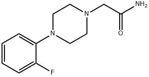 2-[4-(2-fluorophenyl)piperazin-1-yl]acetamide Structure