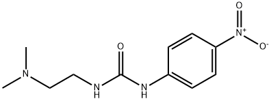 1-[2-(dimethylamino)ethyl]-3-(4-nitrophenyl)urea Structure