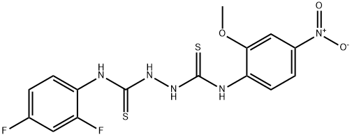 701929-76-2 1-(2,4-difluorophenyl)-3-[(2-methoxy-4-nitrophenyl)carbamothioylamino]thiourea