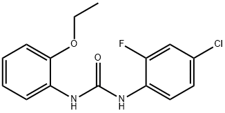 1-(4-chloro-2-fluorophenyl)-3-(2-ethoxyphenyl)urea Structure