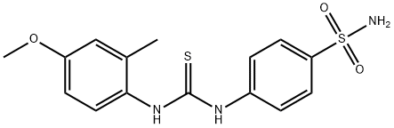 1-(4-methoxy-2-methylphenyl)-3-(4-sulfamoylphenyl)thiourea Structure