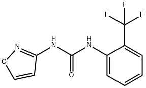 1-(1,2-oxazol-3-yl)-3-[2-(trifluoromethyl)phenyl]urea Structure