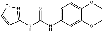 1-(3,4-dimethoxyphenyl)-3-(1,2-oxazol-3-yl)urea Structure