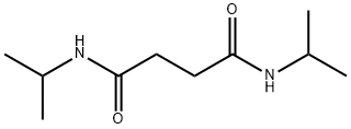 N,N'-di(propan-2-yl)butanediamide 化学構造式