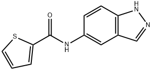 N-(1H-indazol-5-yl)thiophene-2-carboxamide Structure