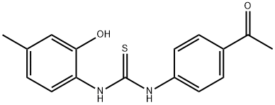 725706-19-4 1-(4-acetylphenyl)-3-(2-hydroxy-4-methylphenyl)thiourea