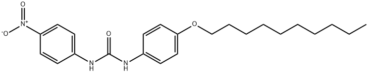 1-(4-decoxyphenyl)-3-(4-nitrophenyl)urea,727387-50-0,结构式