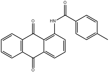 N-(9,10-dioxoanthracen-1-yl)-4-methylbenzamide Structure