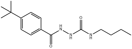 1-butyl-3-[(4-tert-butylbenzoyl)amino]urea Structure