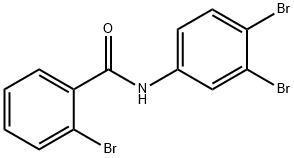 2-bromo-N-(3,4-dibromophenyl)benzamide Structure