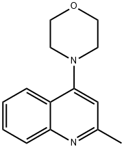 4-(2-methylquinolin-4-yl)morpholine 结构式