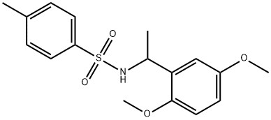 N-[1-(2,5-dimethoxyphenyl)ethyl]-4-methylbenzenesulfonamide,827594-61-6,结构式