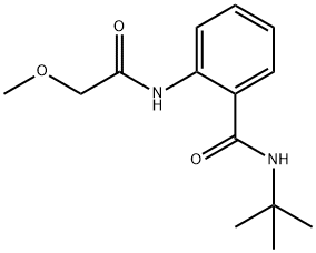 N-tert-butyl-2-[(2-methoxyacetyl)amino]benzamide,827620-78-0,结构式