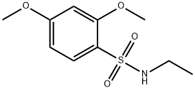 N-ethyl-2,4-dimethoxybenzenesulfonamide Structure