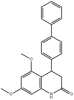 847507-78-2 5,7-dimethoxy-4-(4-phenylphenyl)-3,4-dihydro-1H-quinolin-2-one